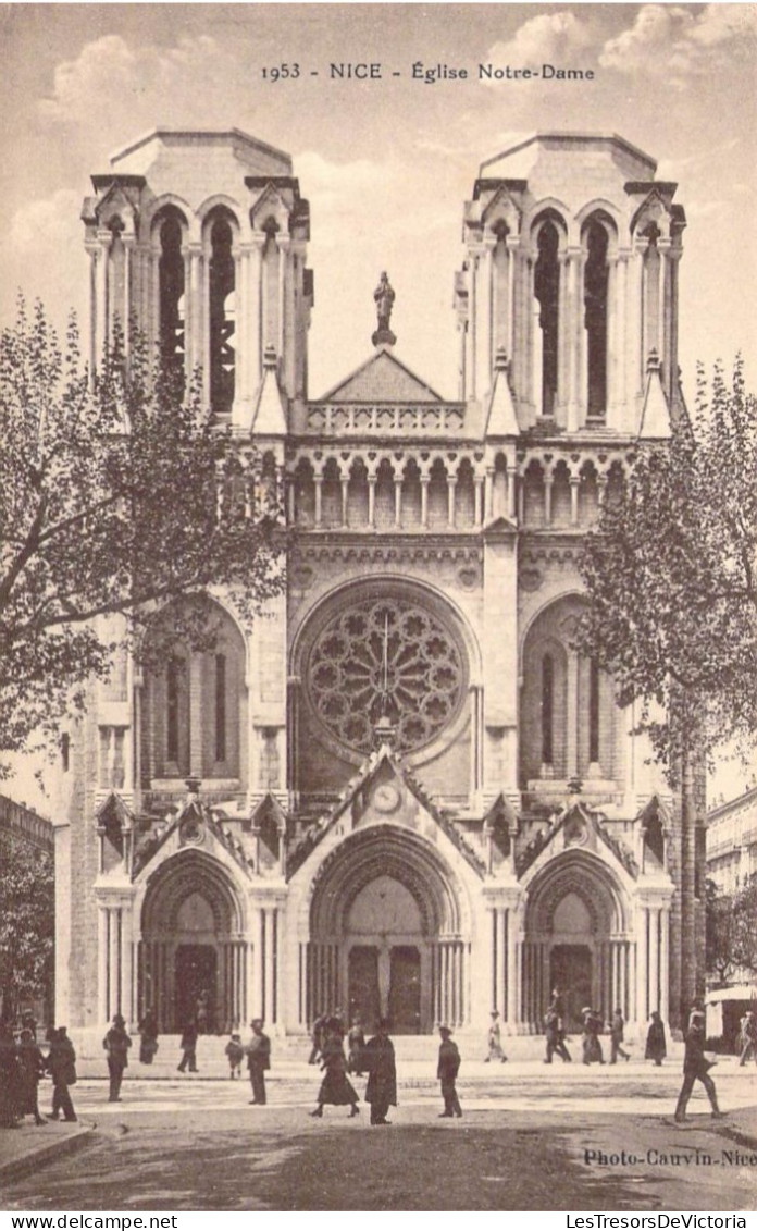 FRANCE - 06 - Nice - Eglise Notre-Dame - Carte Postale Ancienne - Monumenti, Edifici