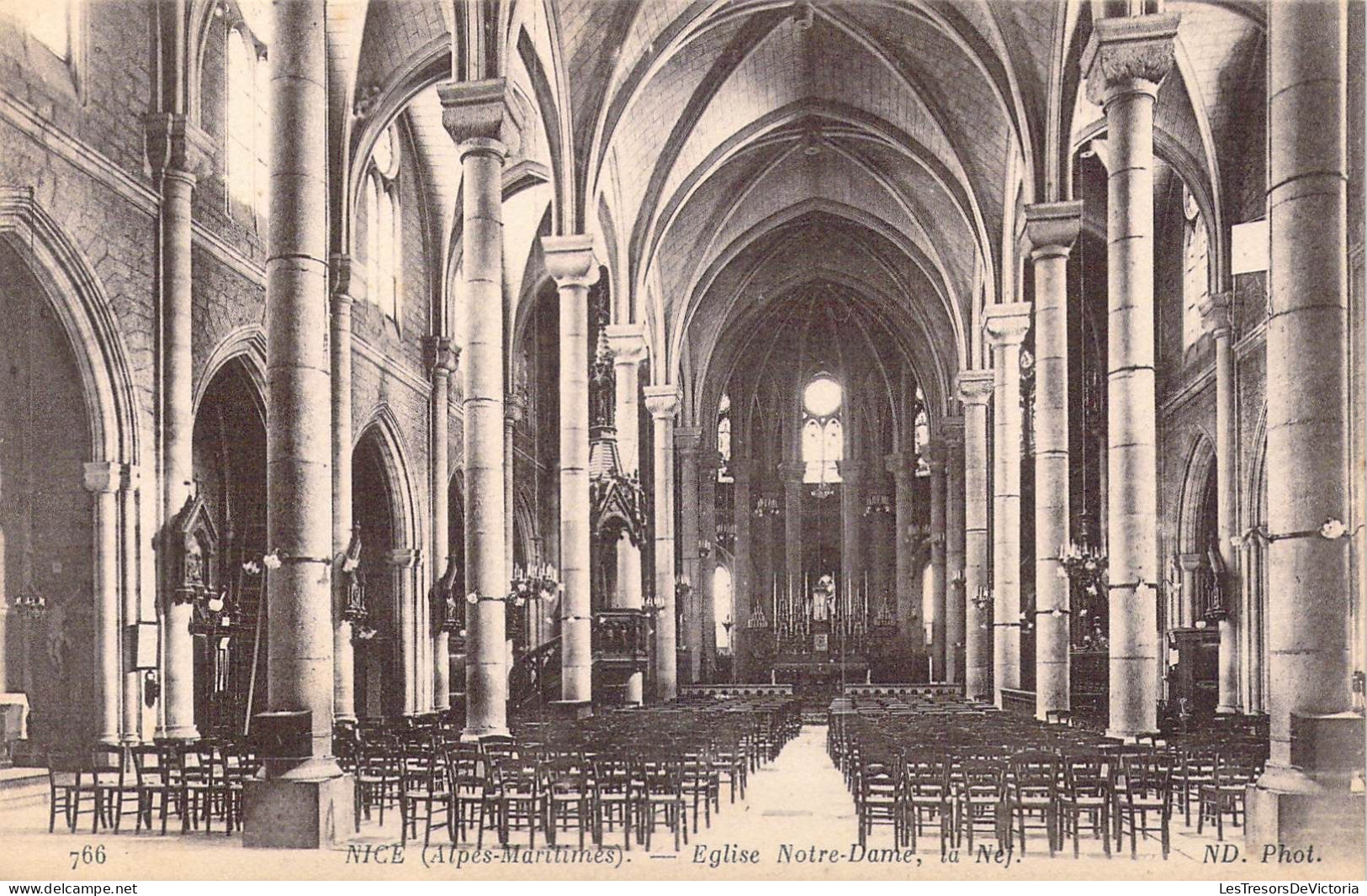 FRANCE - 06 - Nice - Eglise Notre-Dame - Carte Postale Ancienne - Monuments, édifices