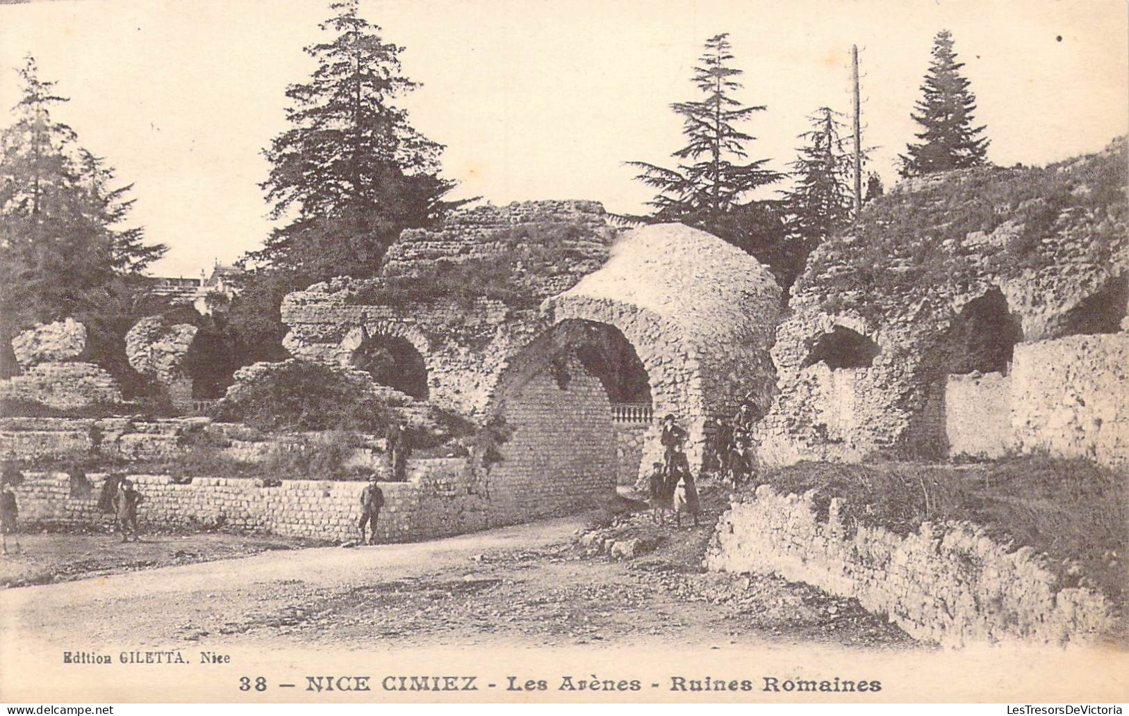 FRANCE - 06 - Nice - Cimiez - Les Arènes - Ruines Romaines - Carte Postale Ancienne - Monuments, édifices