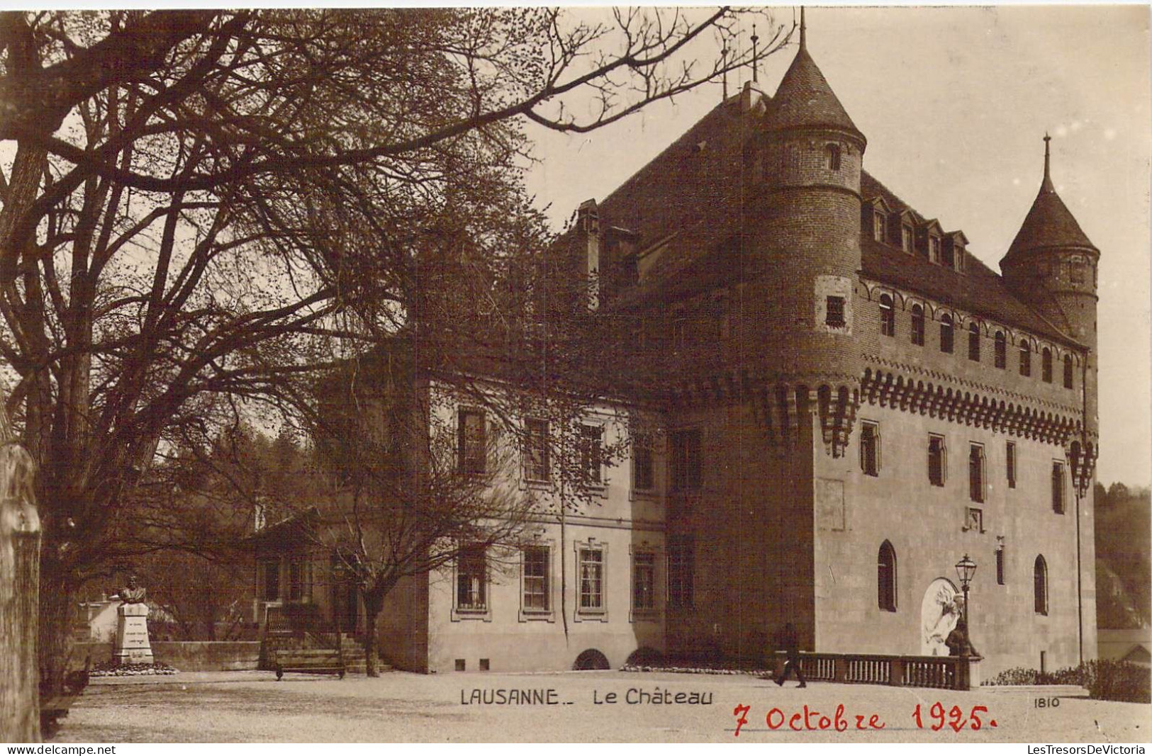 SUISSE - Lausanne - Le Château - Carte Postale Ancienne - Lausanne