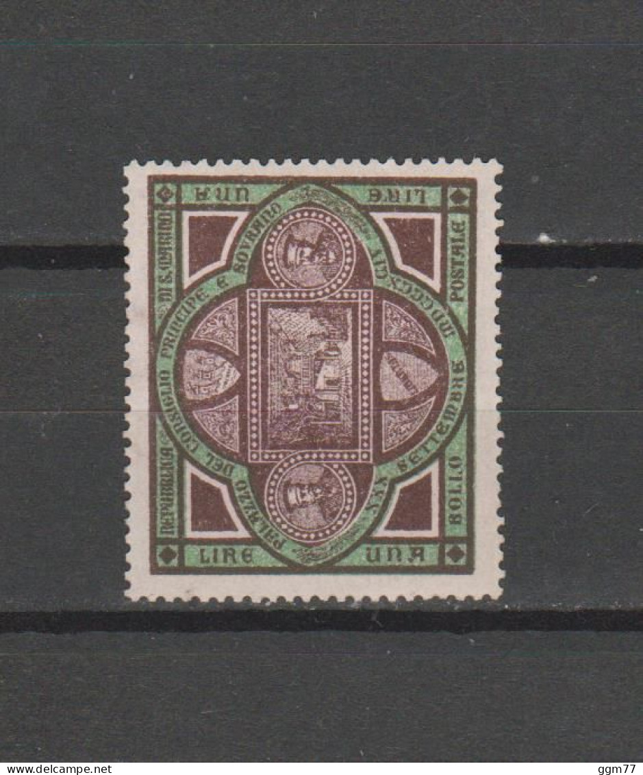 N° 25 TIMBRE SAINT-MARIN NEUF SANS GOMME DE 1894   Cote : 27 € - Neufs