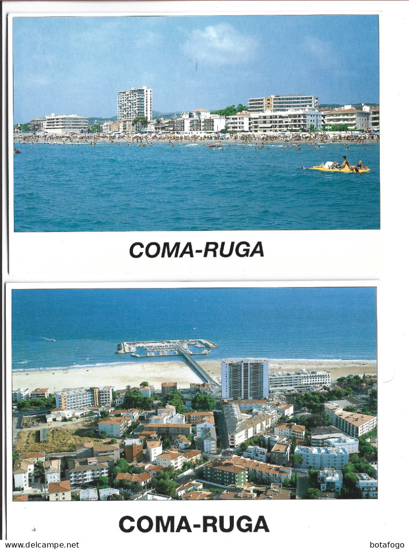 2 CPM COMA RUGA   (voir Timbres) - Tarragona