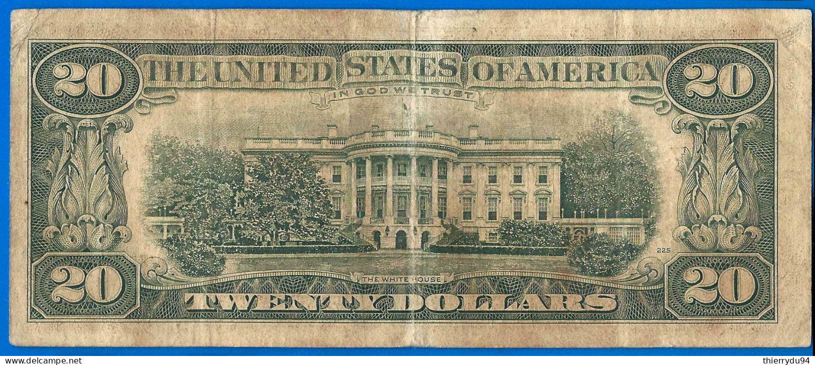 USA 20 Dollars 1981 Mint Chicago G7 Suffixe C Etats Unis United States Dollar US Crypto Bitcoin OK - Bilglietti Degli Stati Uniti (1862-1923)