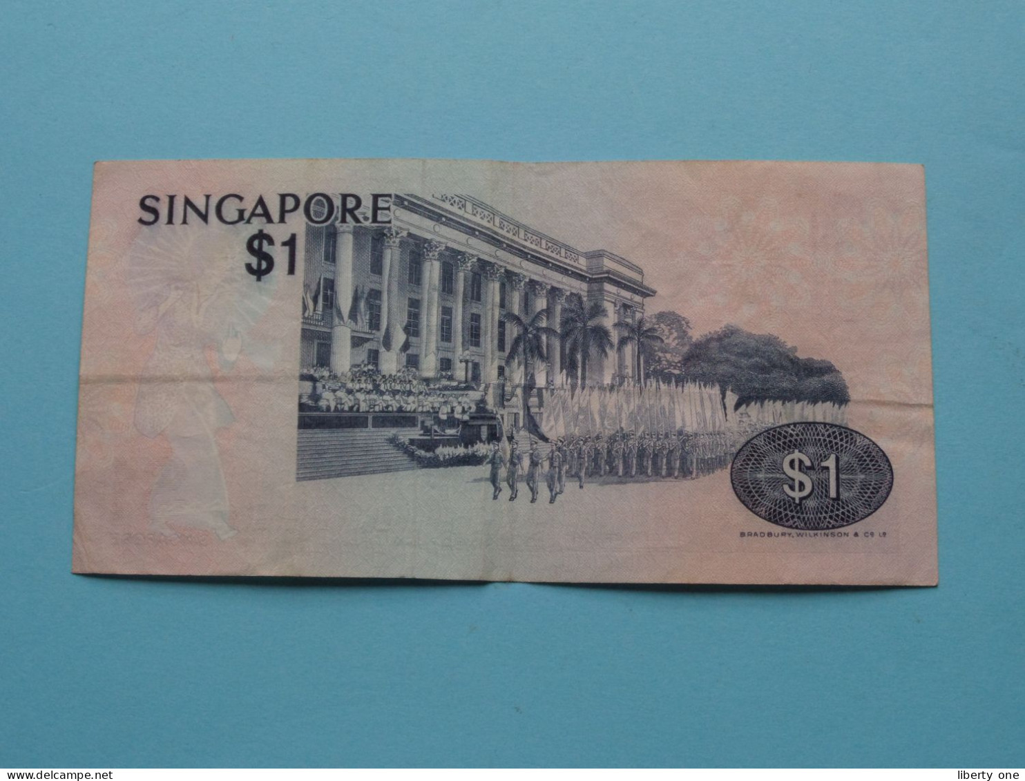 1 Dollar > Singapore ( See Scans ) Circulated F ! - Singapore