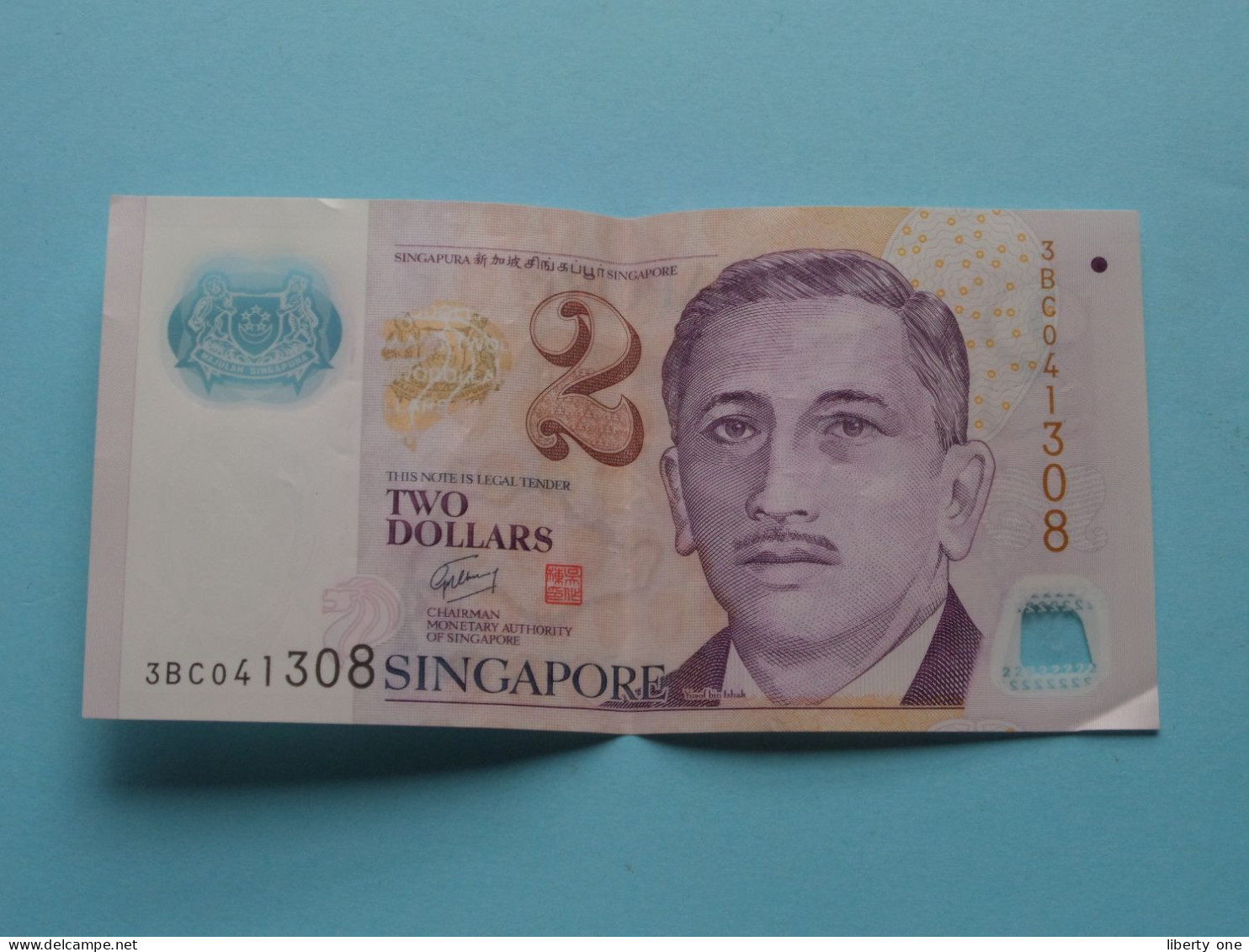 2 Dollars > Singapore ( See Scans ) Circulated XF ! - Singapur