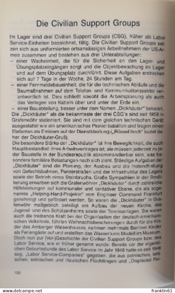 1. Oberpfälzer Kultur- Und Militärmuseum Grafenwöhr : Ausstellungskatalog. - Police & Military