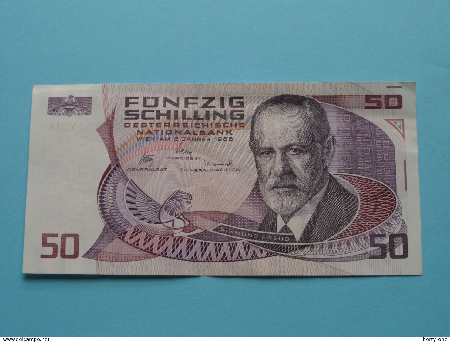 50 Fünfzig Schilling - 1986 ( See Scans ) Circulated VF ! - Autriche