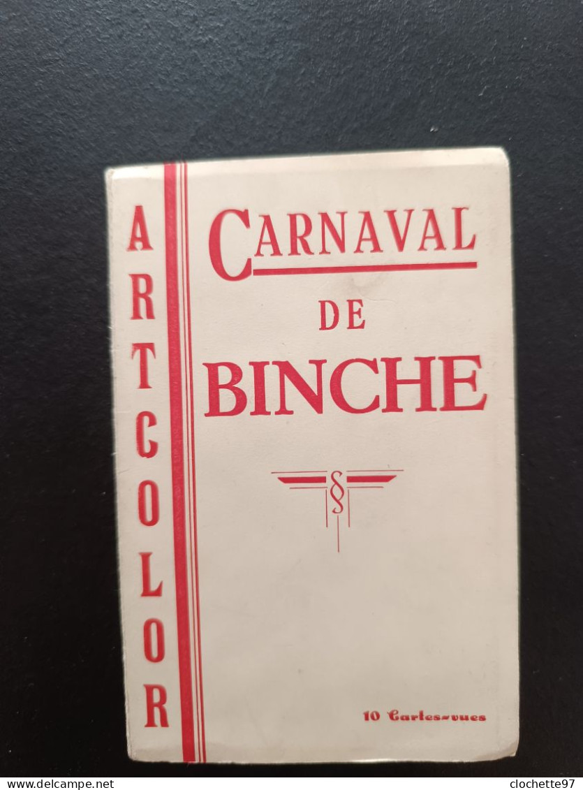 B2904- Carnet 10 Cartes Carnaval De Binche - Binche