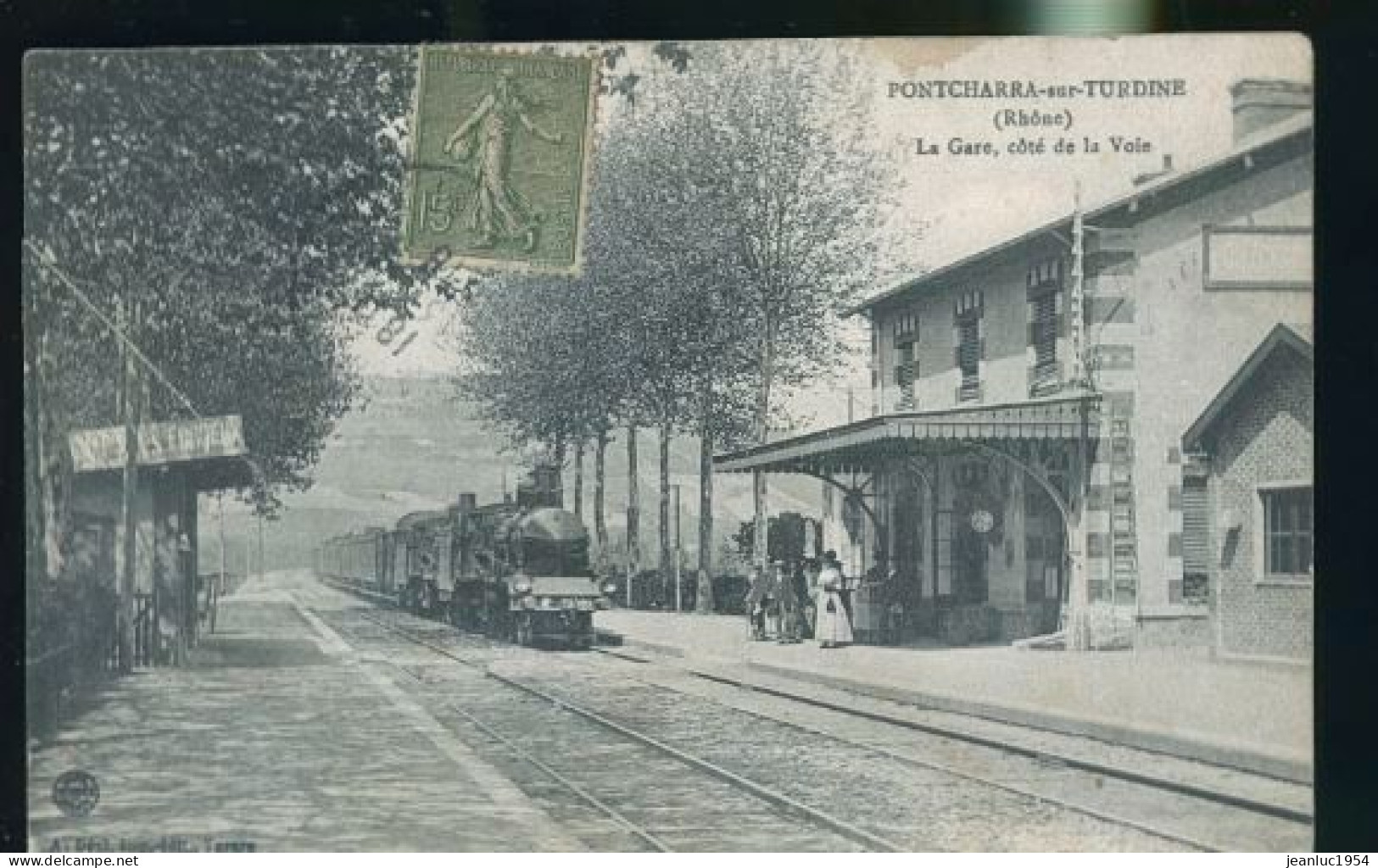 PONTCHARRA SUR TURBIE LA GARE                                                           NOUVEAUTES - Pontcharra-sur-Turdine