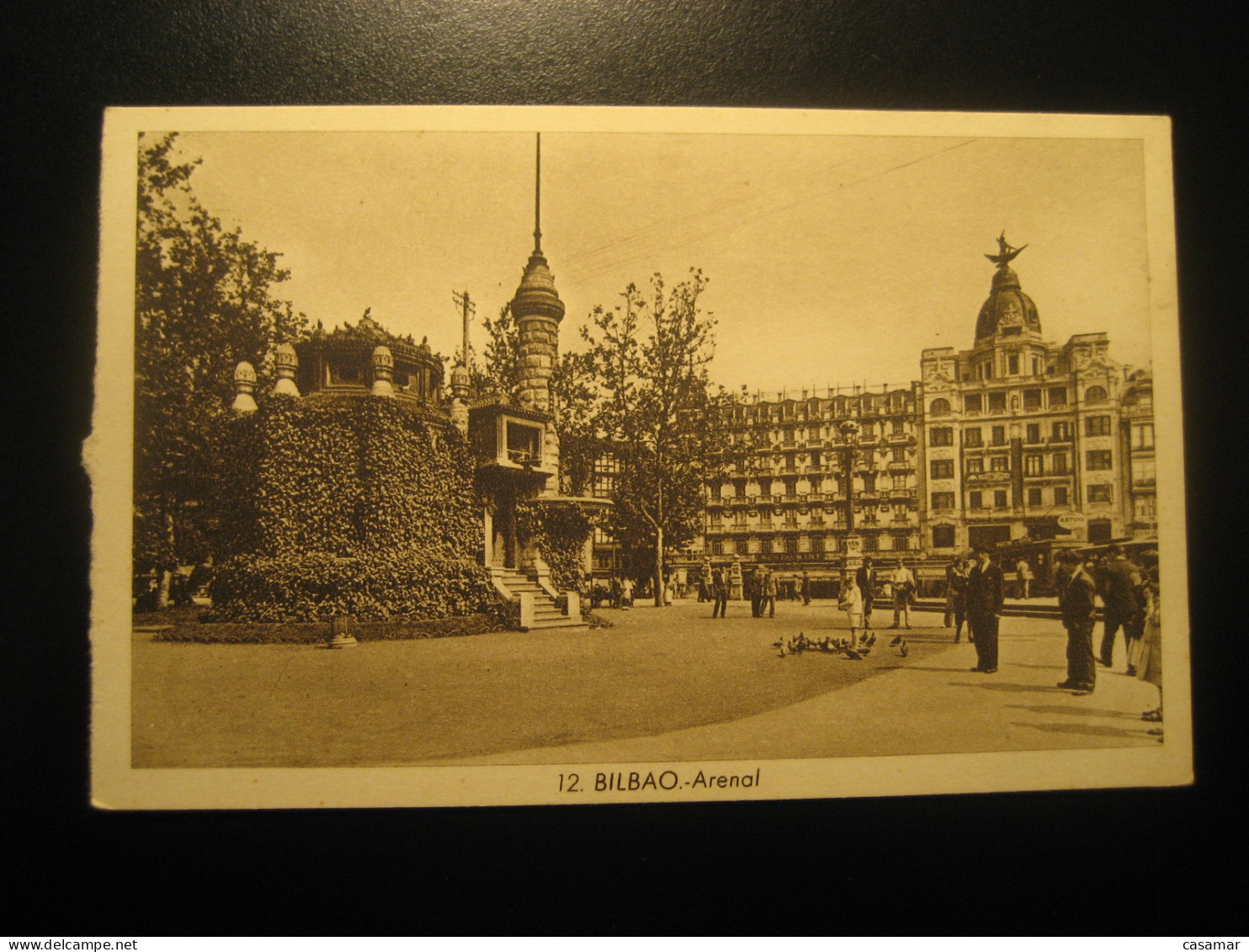 BILBAO Vizcaya Arenal Tarjeta Postal SPAIN Postcard - Vizcaya (Bilbao)