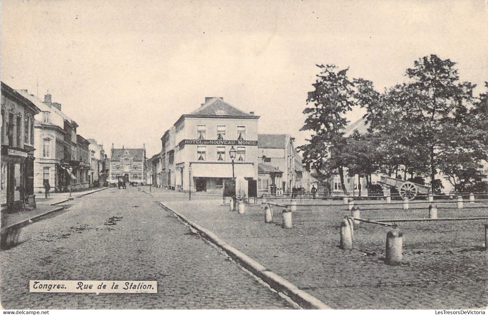 CPA - Belgique - TONGRES - Rue De La Station - Tongeren