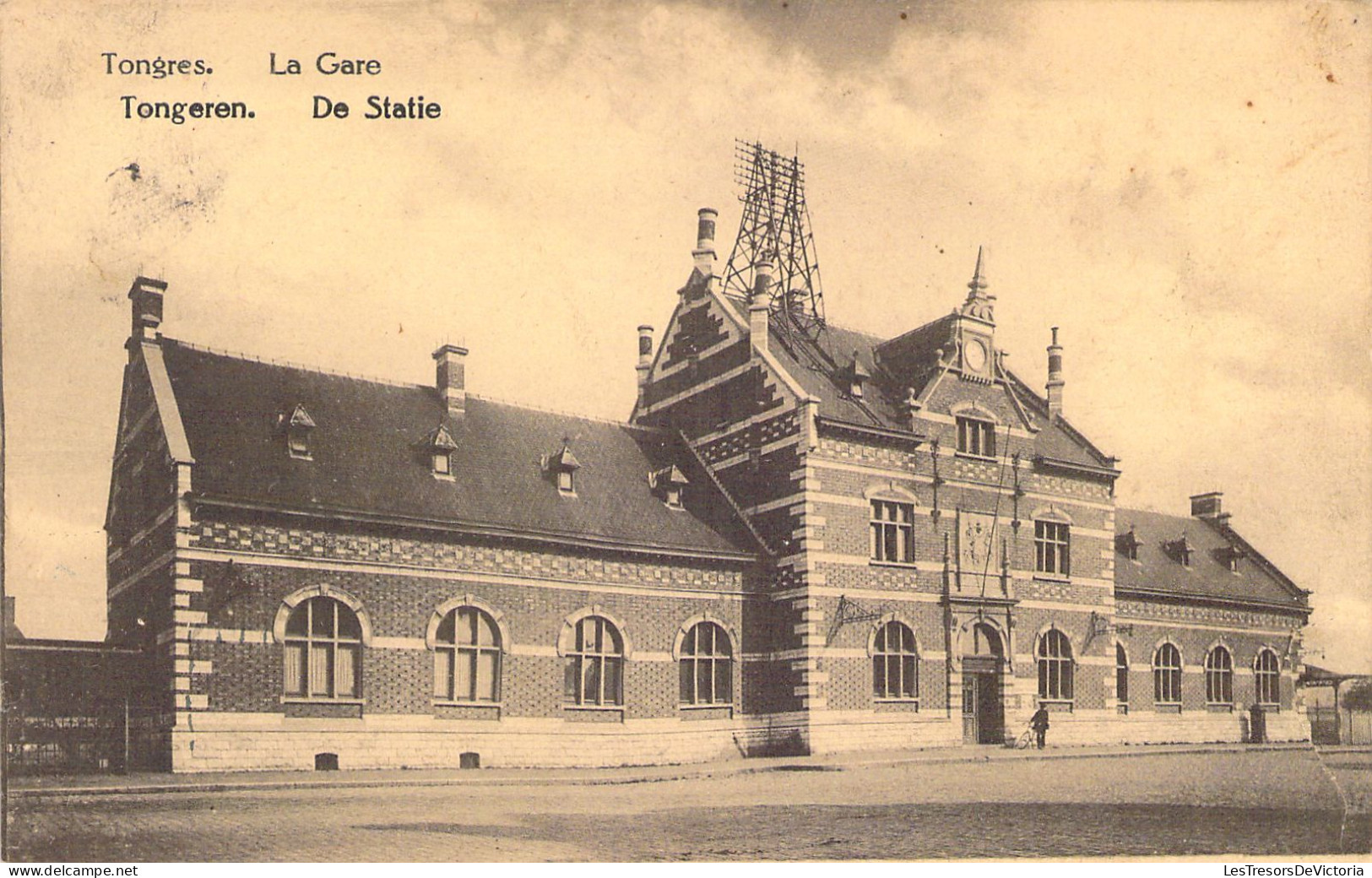 CPA - Belgique - TONGRES - La Gare - Tongeren