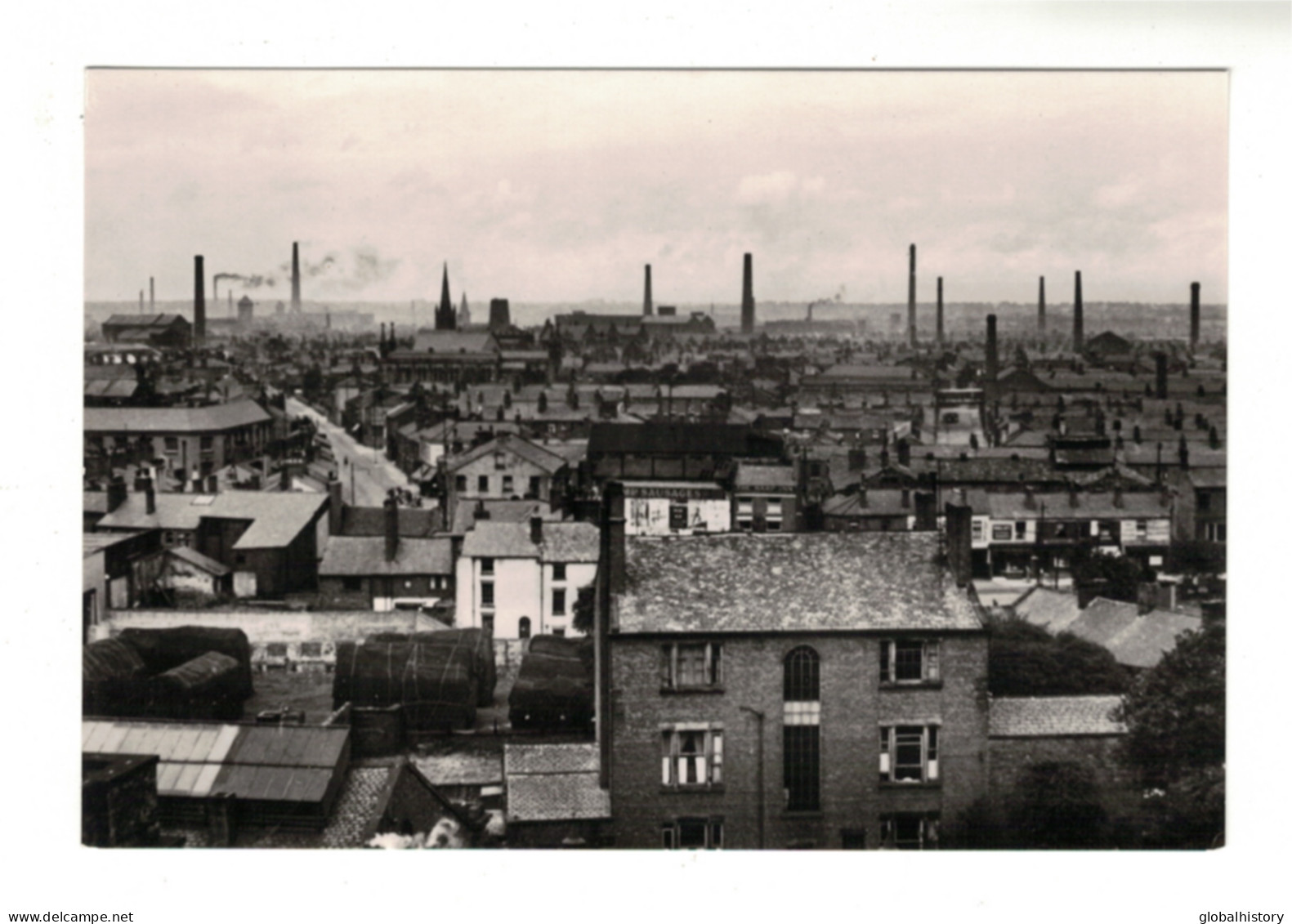 DH1538 - LANCASHIRE - PRESTON - PANORAMA VIEW - SMOKING CHIMNEYS - Other & Unclassified