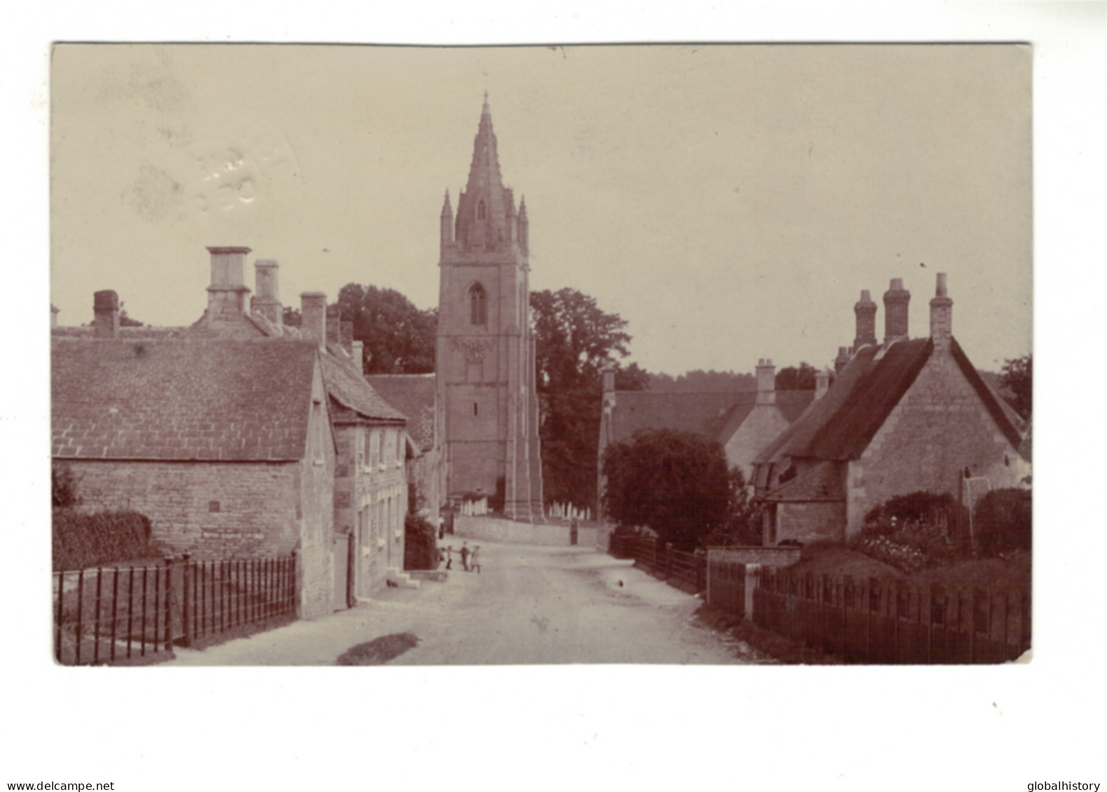 DH1544 - LINCOLNSHIRE - 1908 STREET SCENE W. CURCH - RPPC - Andere & Zonder Classificatie