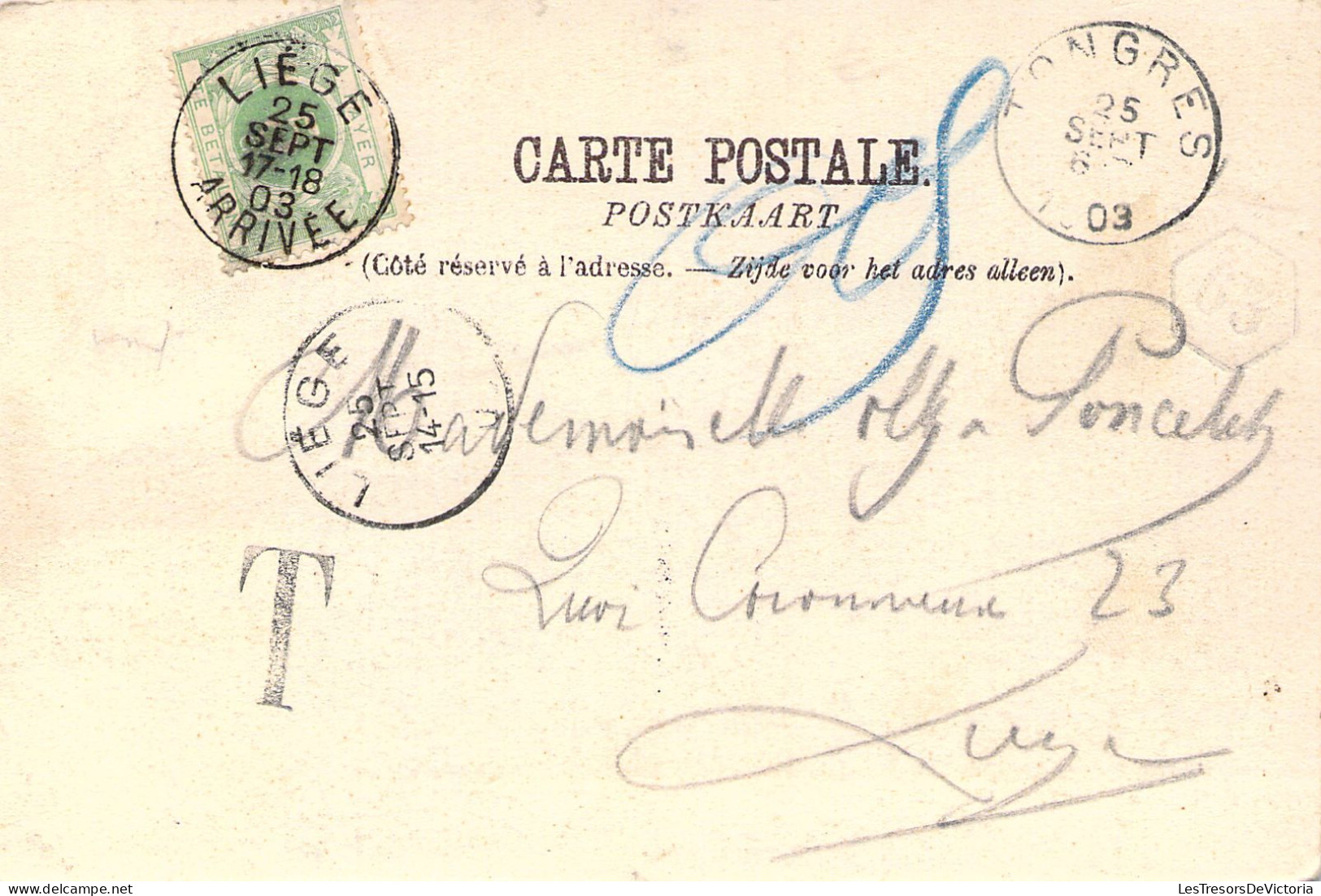 CPA - Belgique - TONGRES - La Rue Des Vignes - Tongeren