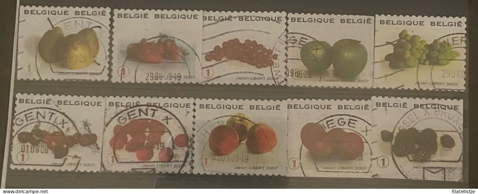 België Zegels Nrs 3685 - 3694 - Gebraucht