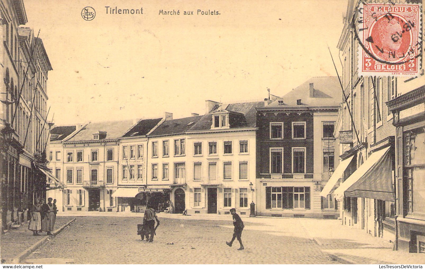 CPA - Belgique - TIRLEMONT - Marché Aux Poulets - Tienen