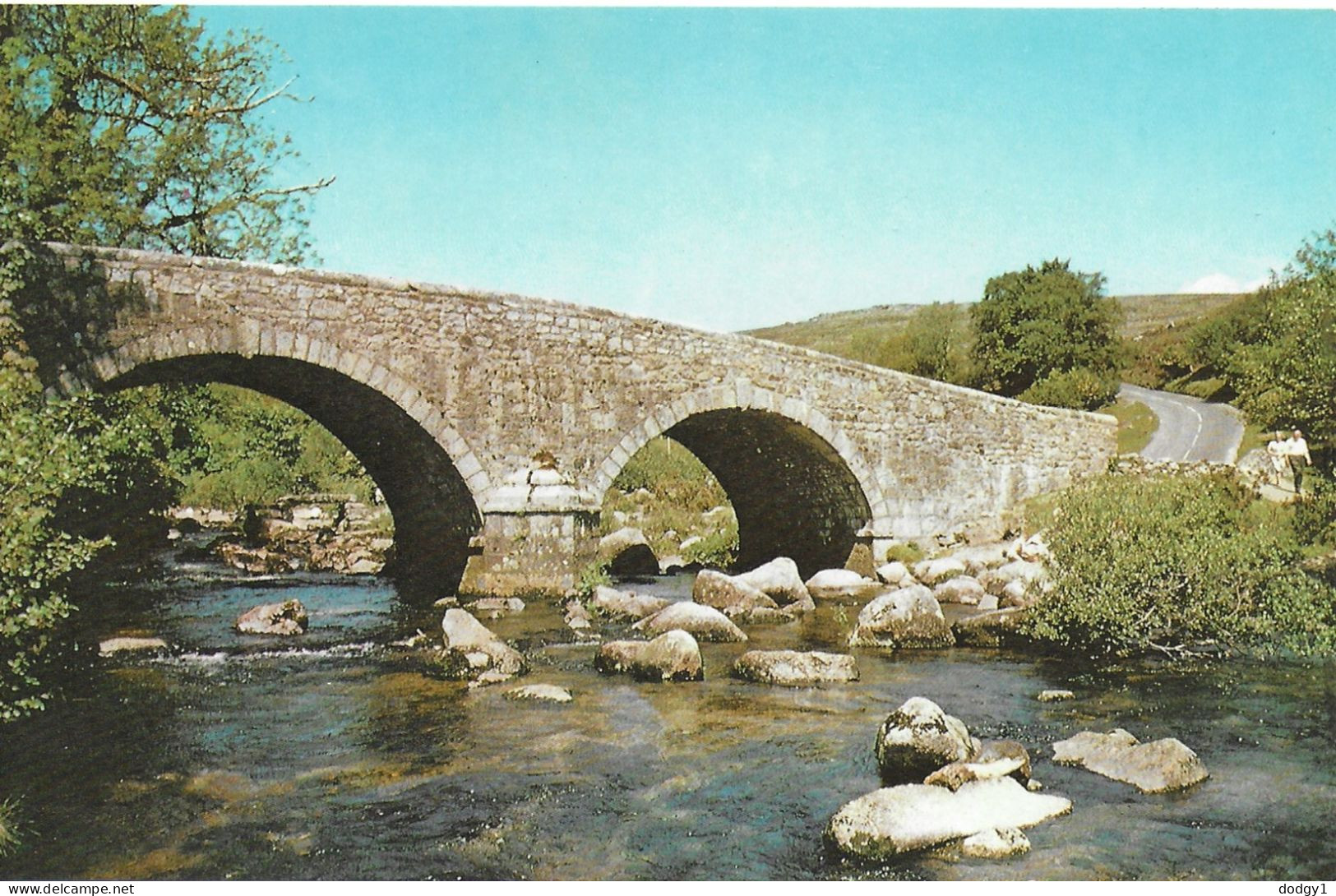 DARTMEET, DARTMOOR, DEVON, ENGLAND. UNUSED POSTCARD   Wp9 - Dartmoor