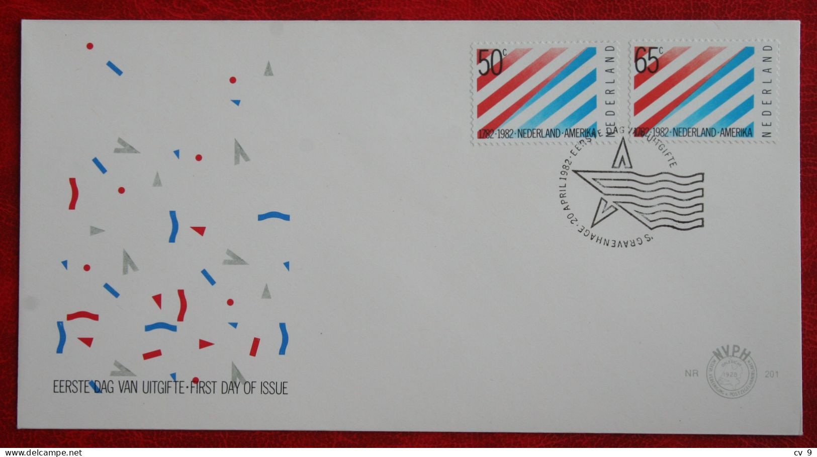 FDC - NVPH Nr. 201; Michel Nr 1207-1208; 1982 -  NEDERLAND / NIEDERLANDE / NETHERLANDS - FDC