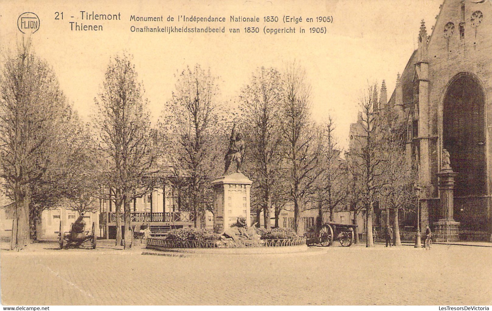 CPA - Belgique - TIRLEMONT - Monument De L'indépendance Nationale 1830 - Tienen