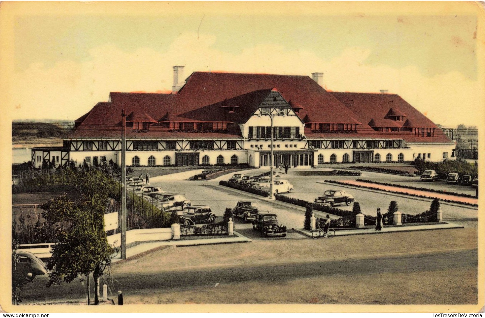 BELGIQUE - Knokke Albert Plage - La Réserve - Colorisé - Animé - Carte Postale Ancienne - Saint-Hubert