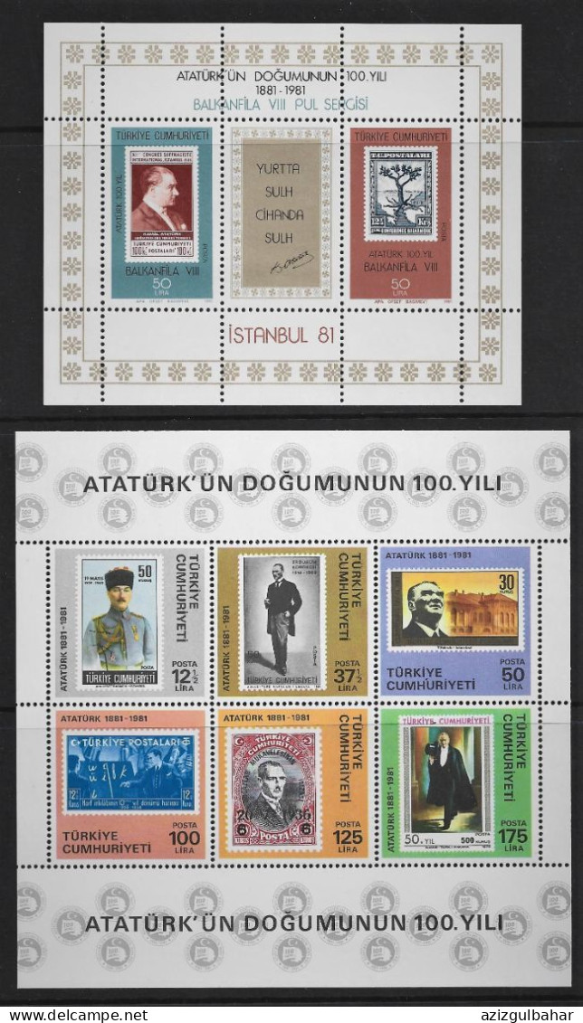 TURKEY STAMPS  - 1981 PART YEAR SET HIGH CATALOGUE VALUE - UMM - Unused Stamps