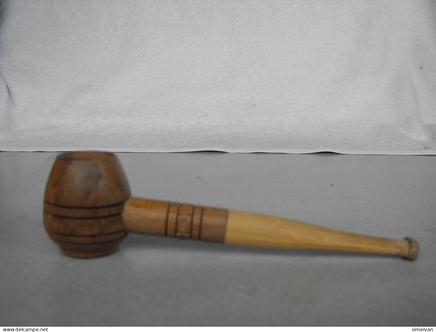 Beautiful Vintage Wooden Pipe #1238 - Altri & Non Classificati