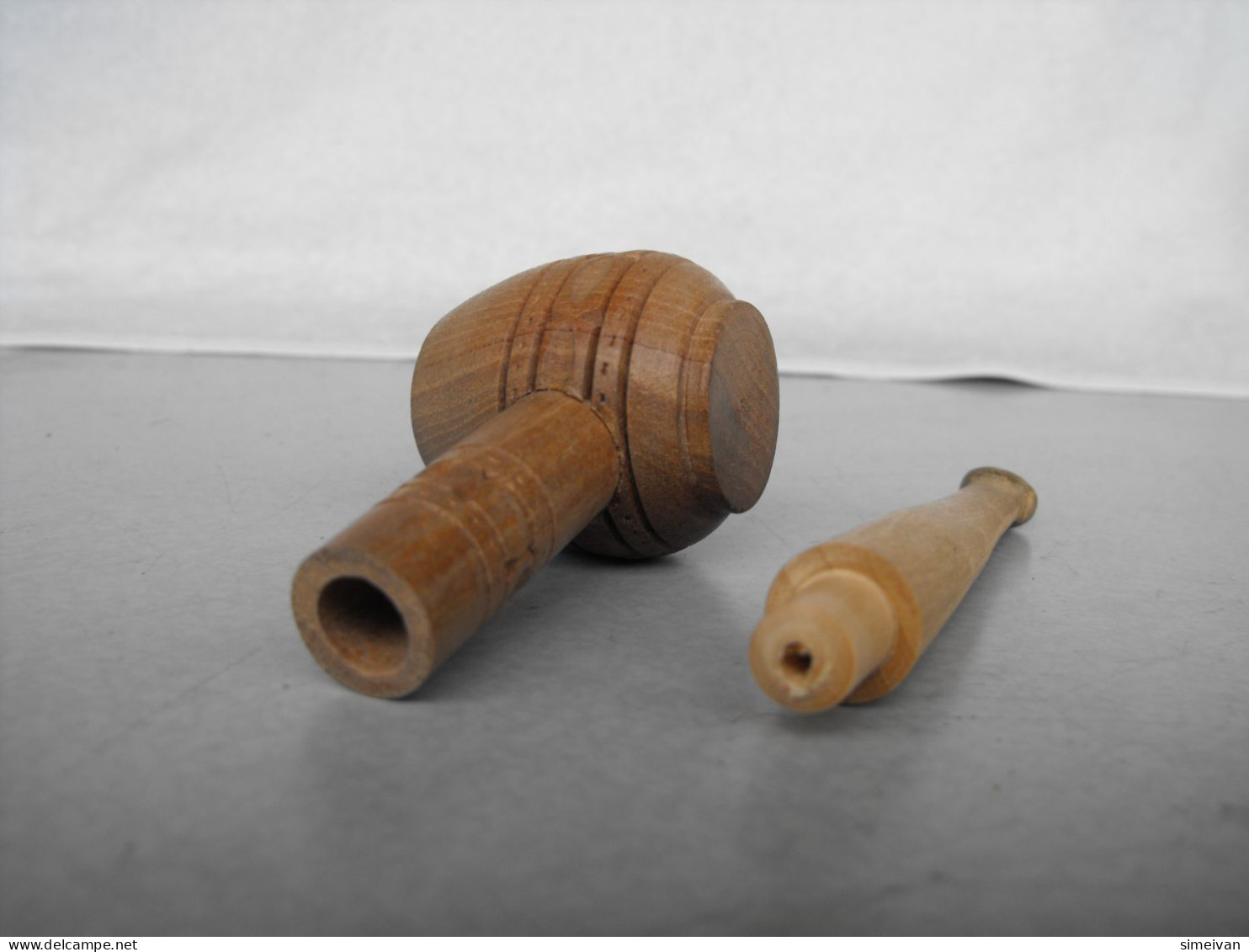 Beautiful Vintage Wooden Pipe #1238 - Altri & Non Classificati