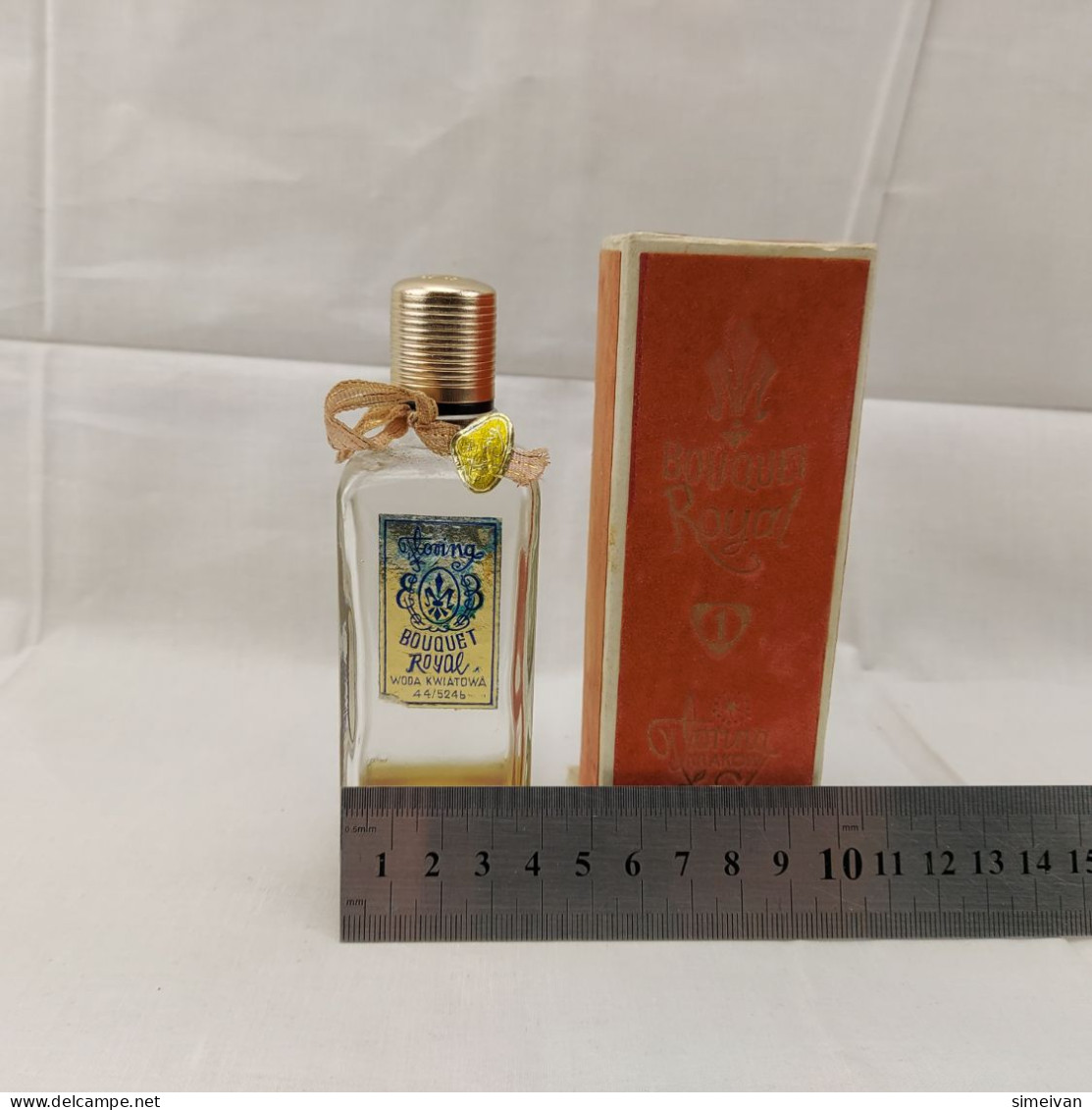 Vintage Glass Perfume Bottle Bouquet Royal Florina Krakow in a Box 100ml #1301