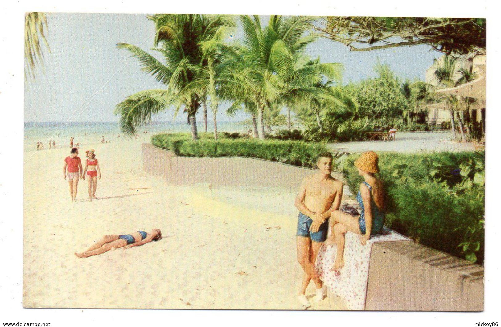 Cuba -- VARADERO--1972--Plage De Varadero (animée) - Kuba