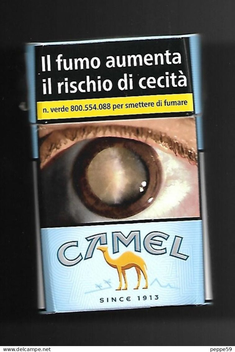 Tabacco Pacchetto Di Sigarette Italia - Camel  Da 20 Pezzi N.4 - Vuoto - Empty Cigarettes Boxes