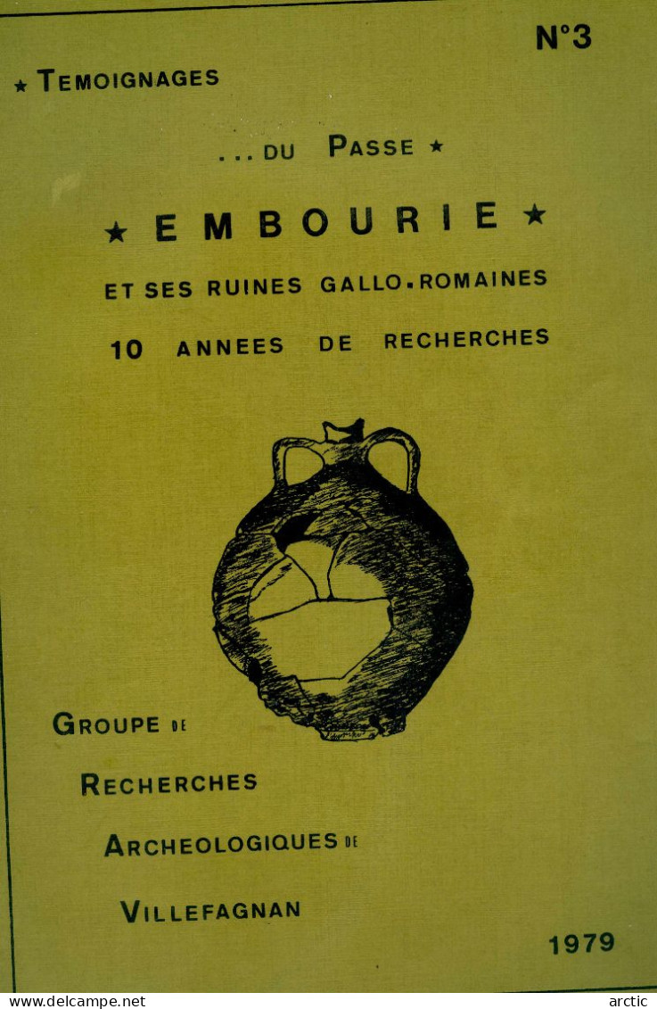 Publication Témoignages  Du Passé EMBOURIE ( Dpte 16) - Poitou-Charentes