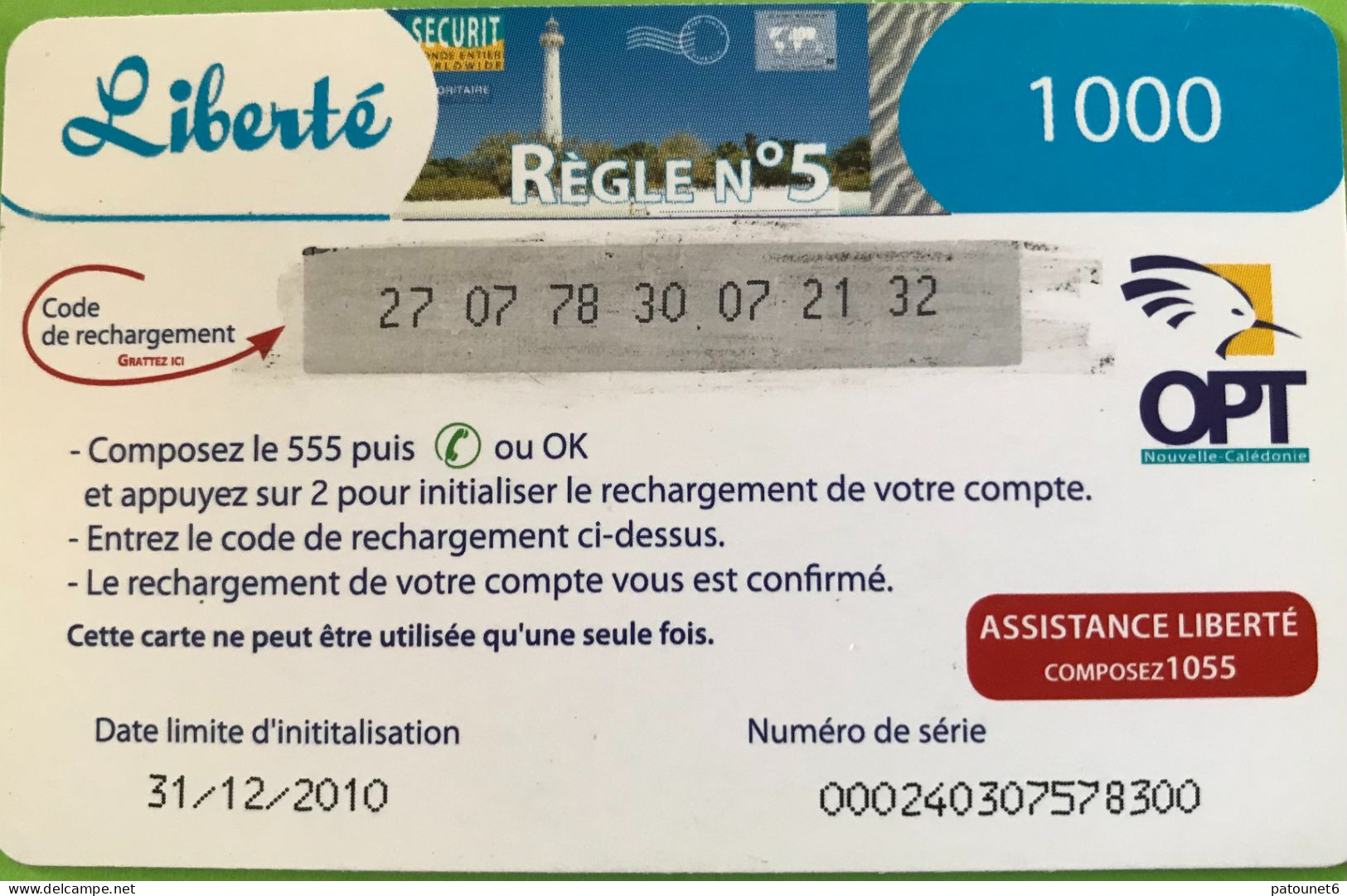 NOUVELLE-CALEDONIE  -  Liberté 1000 - OPT -  " Une Adresse Bien Rédigée  ... " - Nieuw-Caledonië