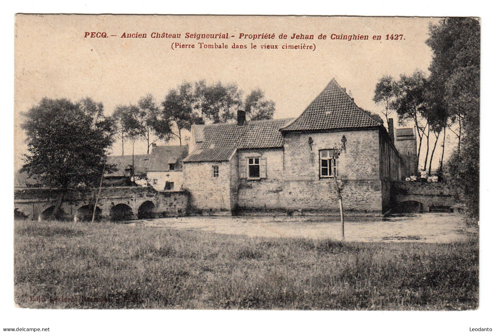 PECQ - Ancien Château Seigneurial - Pecq