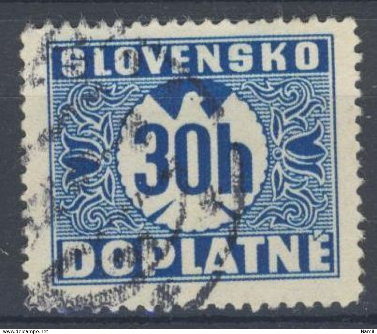 Slovaquie 1939 Mi P  4 (Yv TT 4), Obliteré - Oblitérés