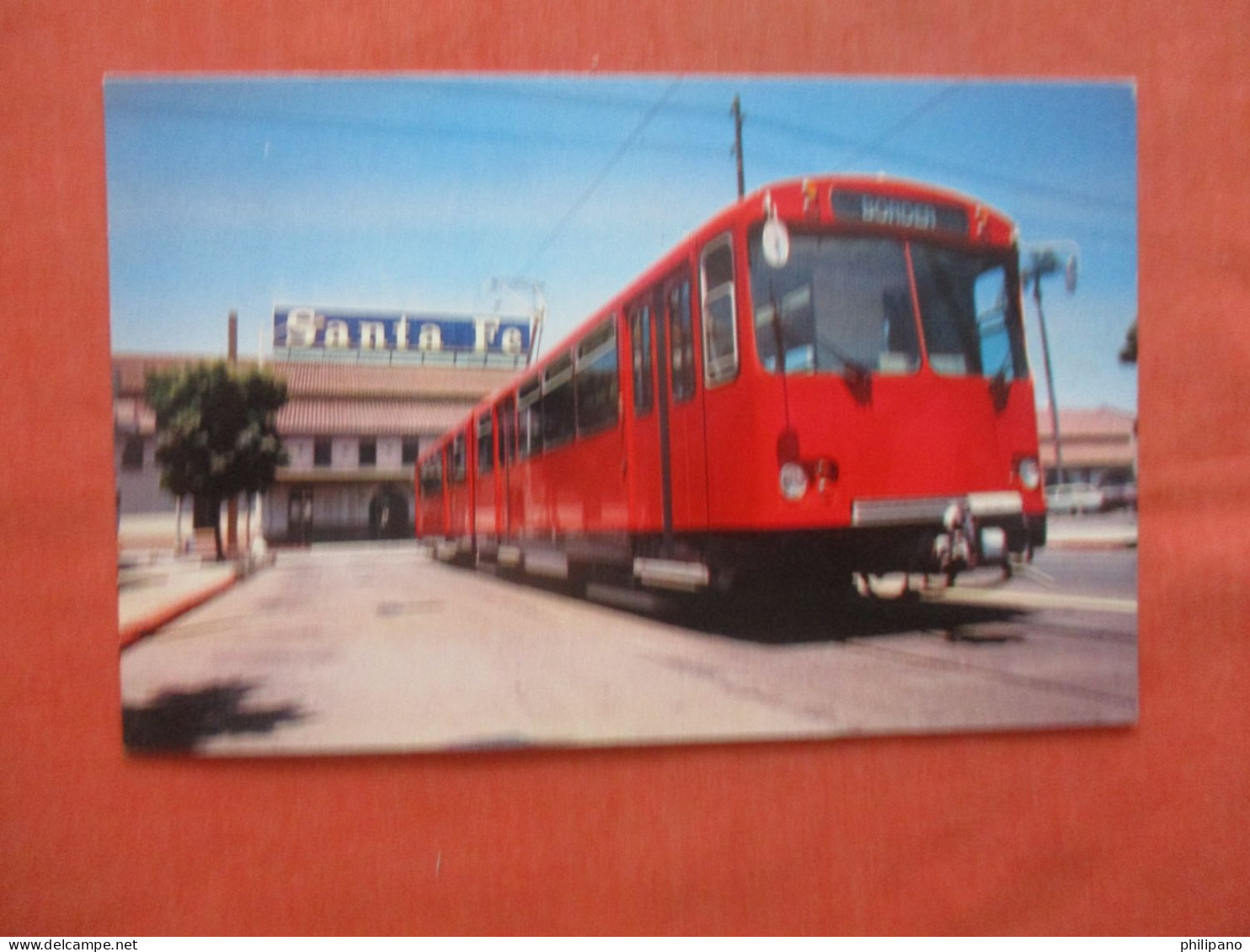 San Diego  Trolley.    California > San Diego  Ref 6160 - San Diego