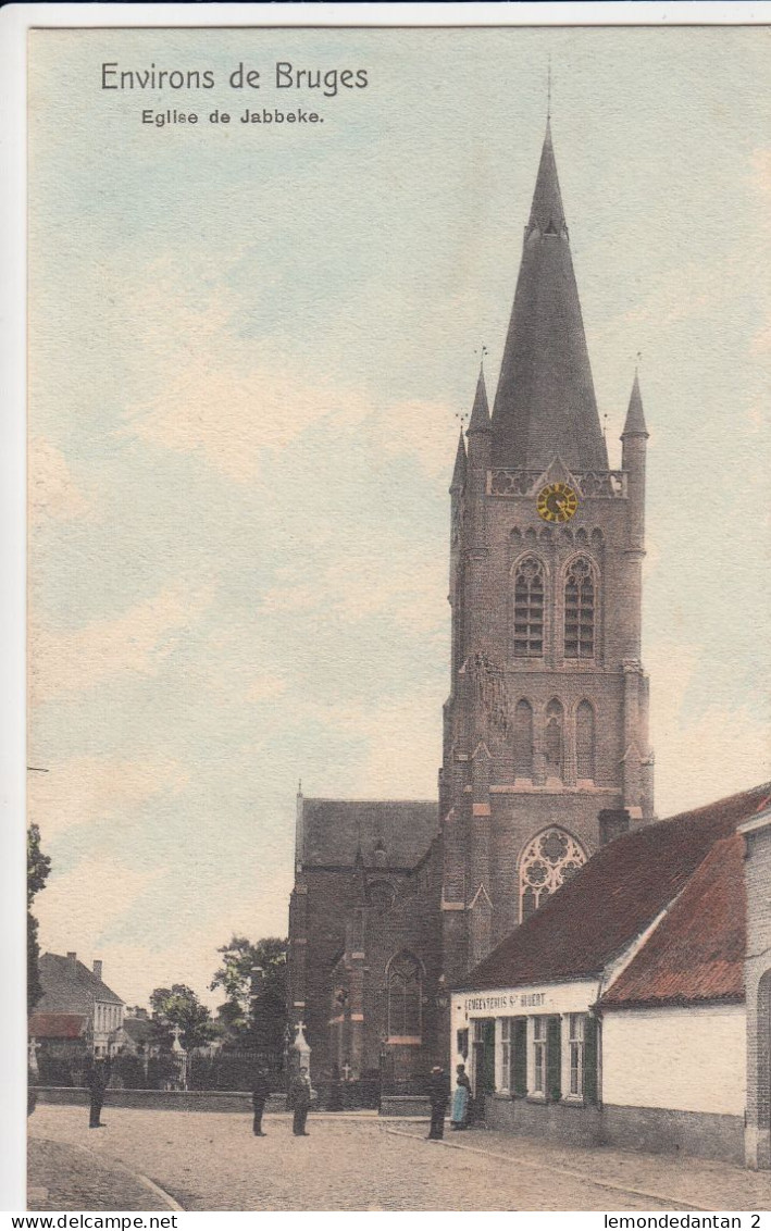 Environs De Bruges - Eglise De Jabbeke - Kleur - Jabbeke
