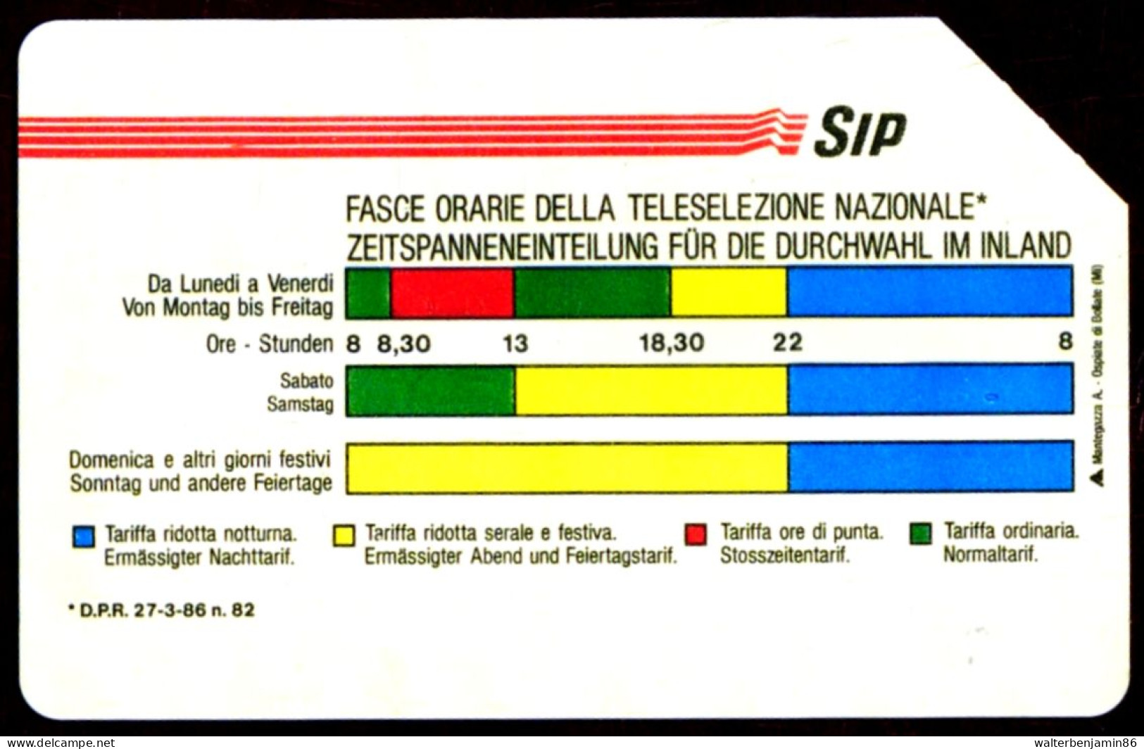 G AA 16 C&C 1169 SCHEDA TELEFONICA USATA FASCE ORARIE BILINGUE 31.12.93 5.000 L. MAN - Public Ordinary