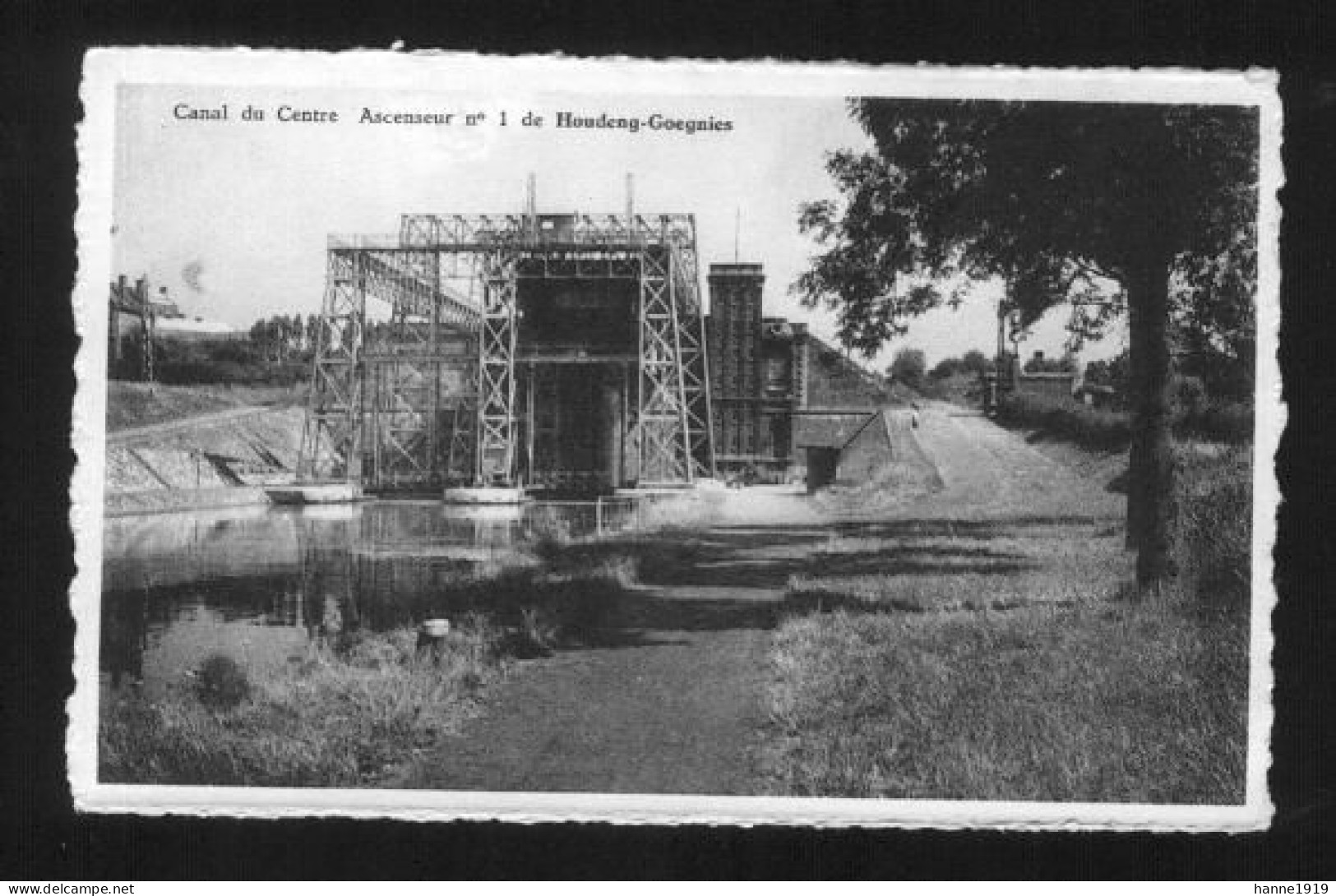 Houdeng Goegnies Canal Du Centre Ascenseur N° 1 La Louvière Hainaut Htje - La Louvière