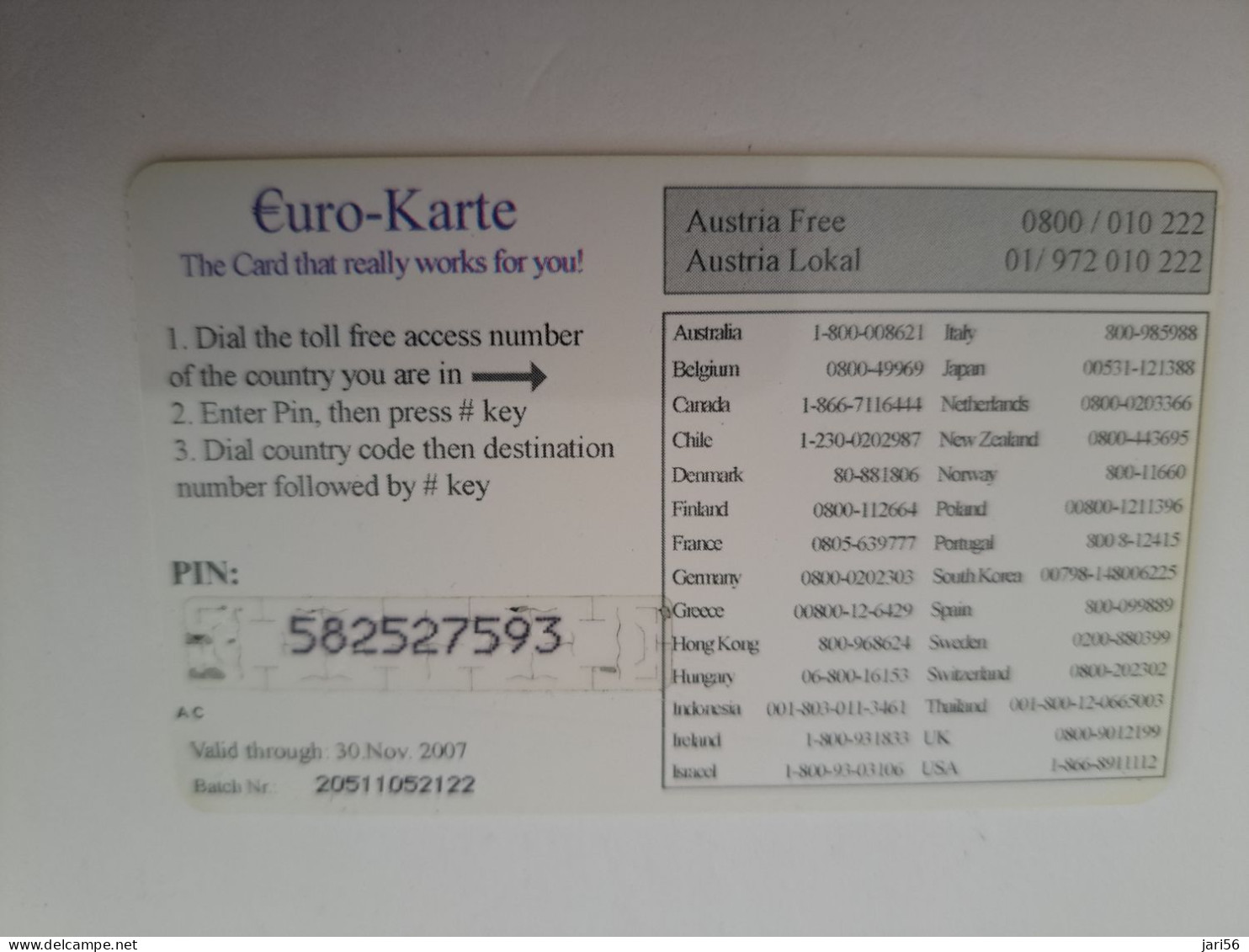 DUITSLAND/ GERMANY  / PREPAIDS CARD /  EURO KARTE/ BANKNOTE €10, - ON CARD       /  € 10,-     USED  CARD **14853** - K-Serie : Serie Clienti