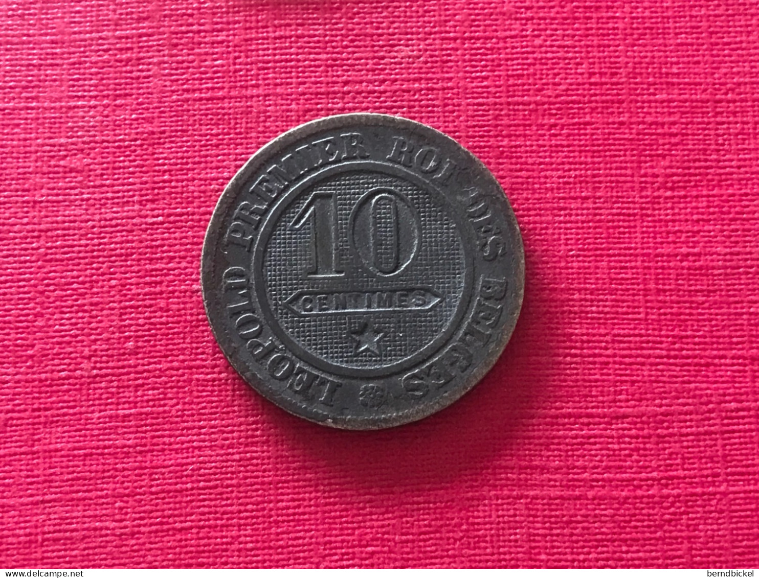 Münze Münzen Umlaufmünze Belgien 10 Centimes 1862 - 10 Centimes