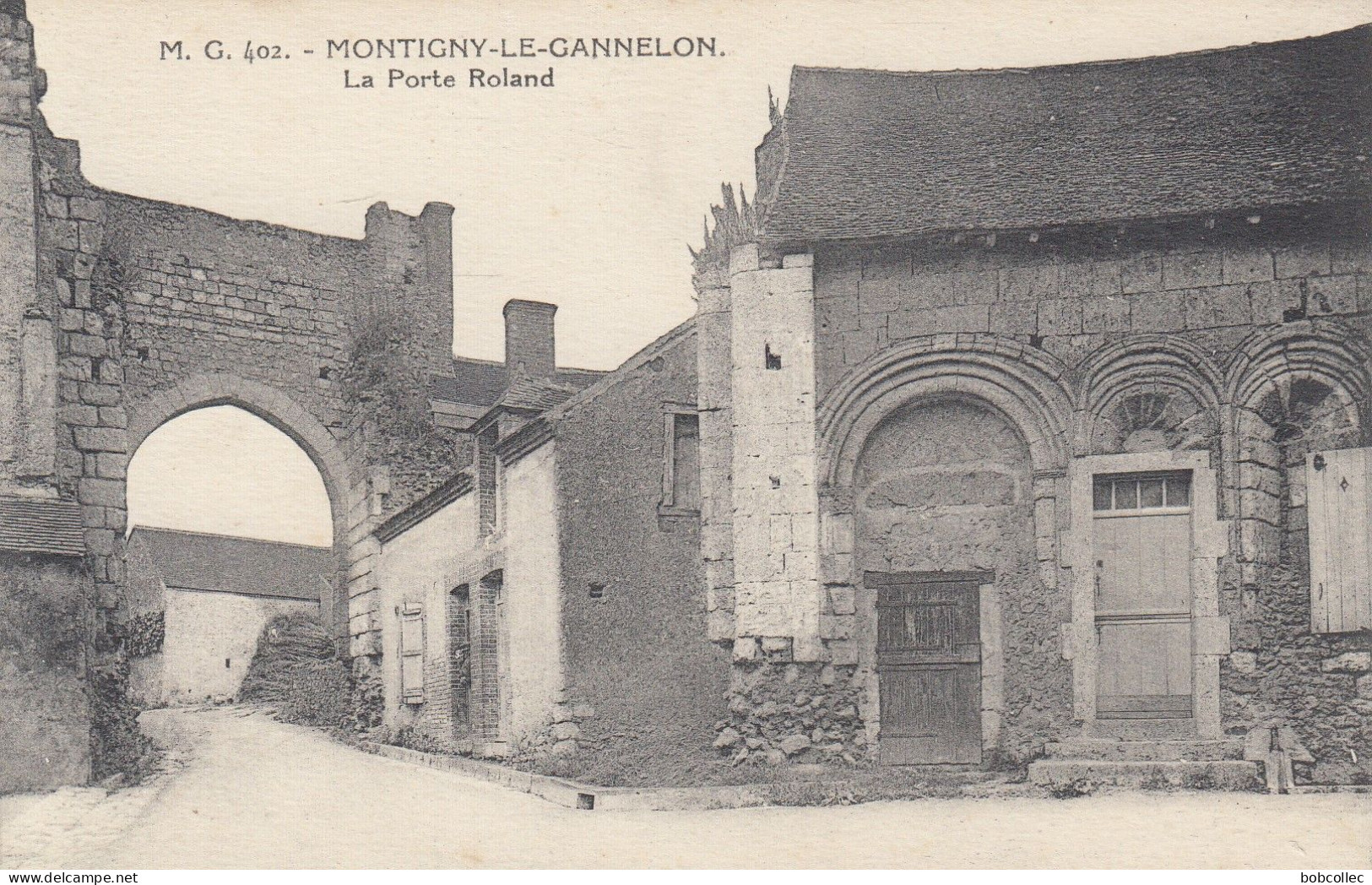 MONTIGNY-LE-GANNELON (Eure Et Loir): La Porte Roland - Montigny-le-Gannelon
