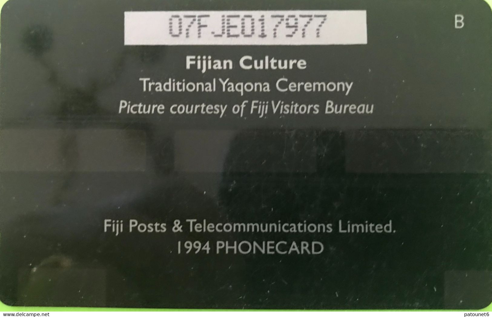 FIDJI  -   Fijian Culture  -  $ 20 - Fidschi