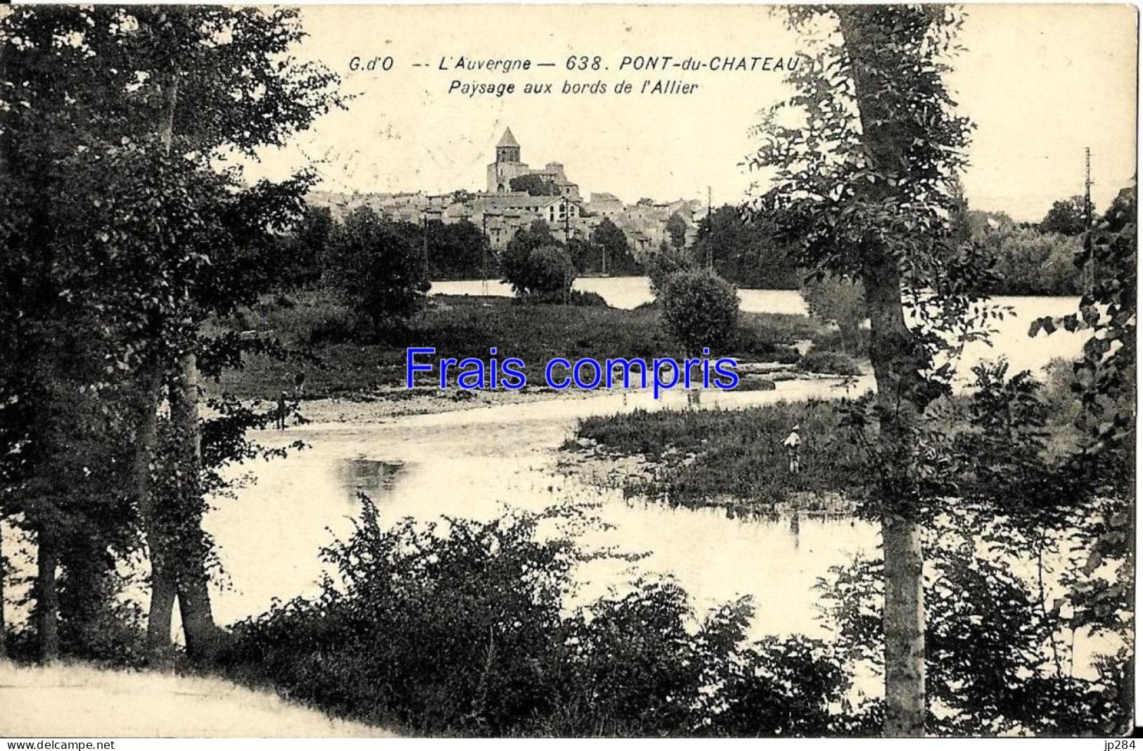 63 - Pont-du-Château - Paysage Aux Bords De L'Allier - Pont Du Chateau