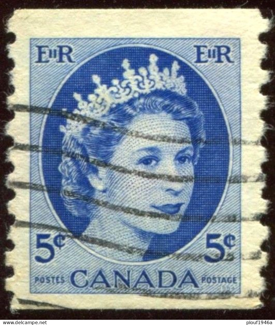 Pays :  84,1 (Canada : Dominion)  Yvert Et Tellier N° :   271 A (o) / Michel CA 294 D - Roulettes