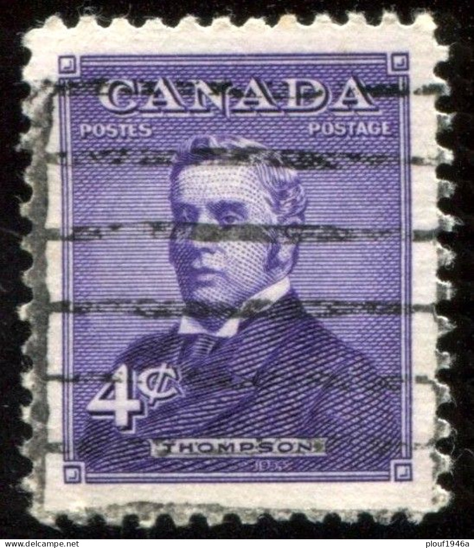 Pays :  84,1 (Canada : Dominion)  Yvert Et Tellier N° :   276 (o) - Used Stamps