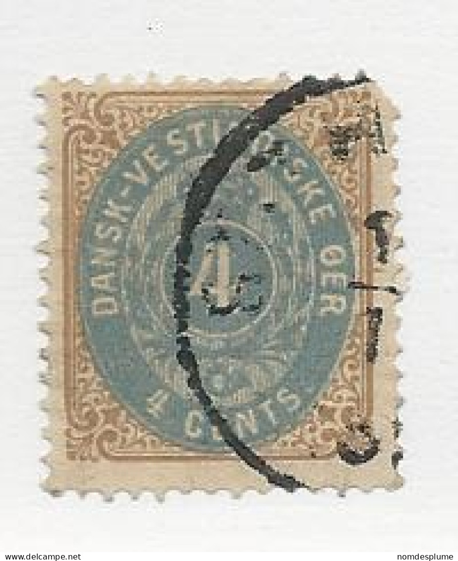 23806 ) Danish West Indies 1874 - Denmark (West Indies)
