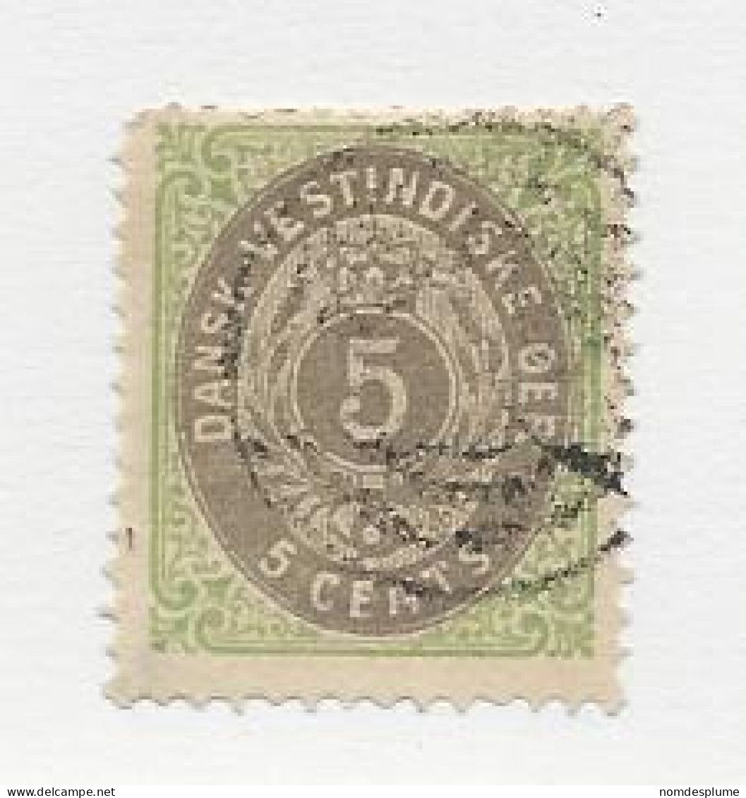 23809 ) Danish West Indies 1874 - Deens West-Indië