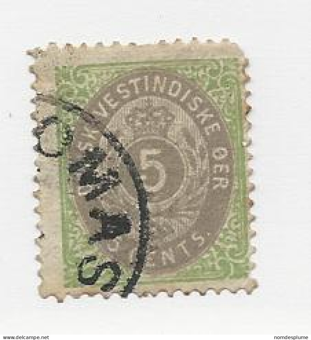 23811 ) Danish West Indies 1874 - Danemark (Antilles)