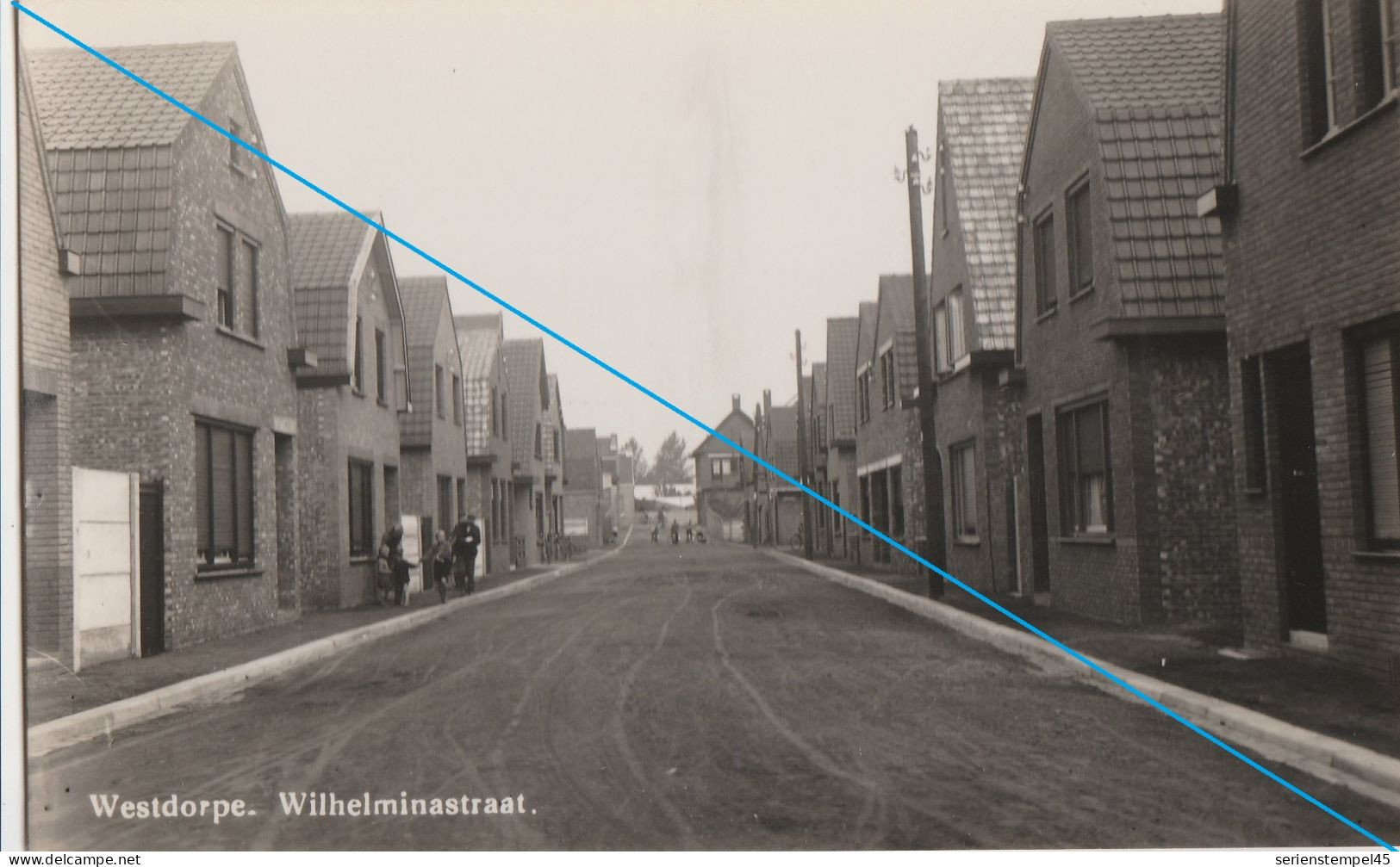 Ak Niederlande Zeeland Terneuzen Westdorpe Wilhelminastraat - Terneuzen
